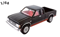 1983 Chevrolet S-10 Maxi Cab Svart Greenlight