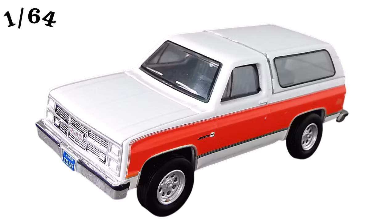 1983 GMC Jimmy Sierra Vit ''The A-Team'' Greenlight