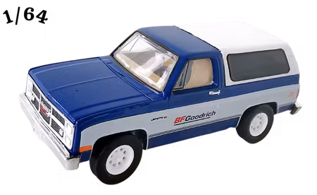 1983 GMC Jimmy Sierra Mörkblå Greenlight
