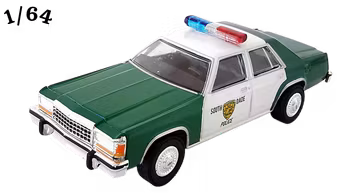 1983 Ford LTD Crown Victoria Mörkgrön ''Ace Ventura Pet Detective'' Greenlight