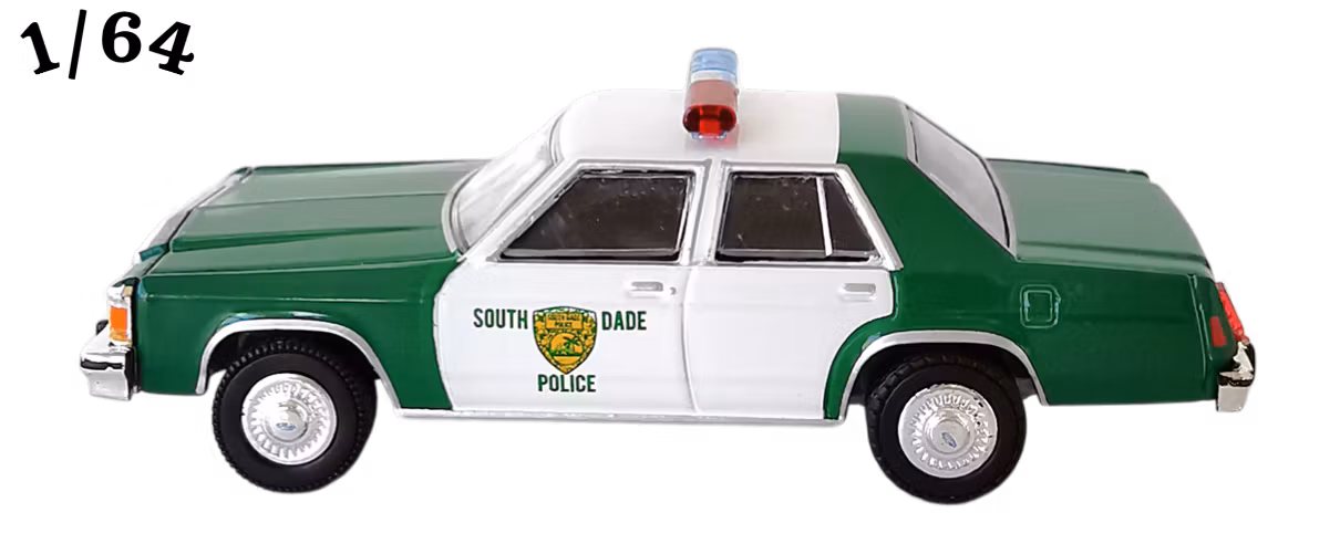 1983 Ford LTD Crown Victoria Mörkgrön ''Ace Ventura Pet Detective'' Greenlight