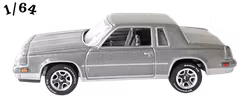 1984 Oldsmobile Cutlass Grå Johnny Lightning