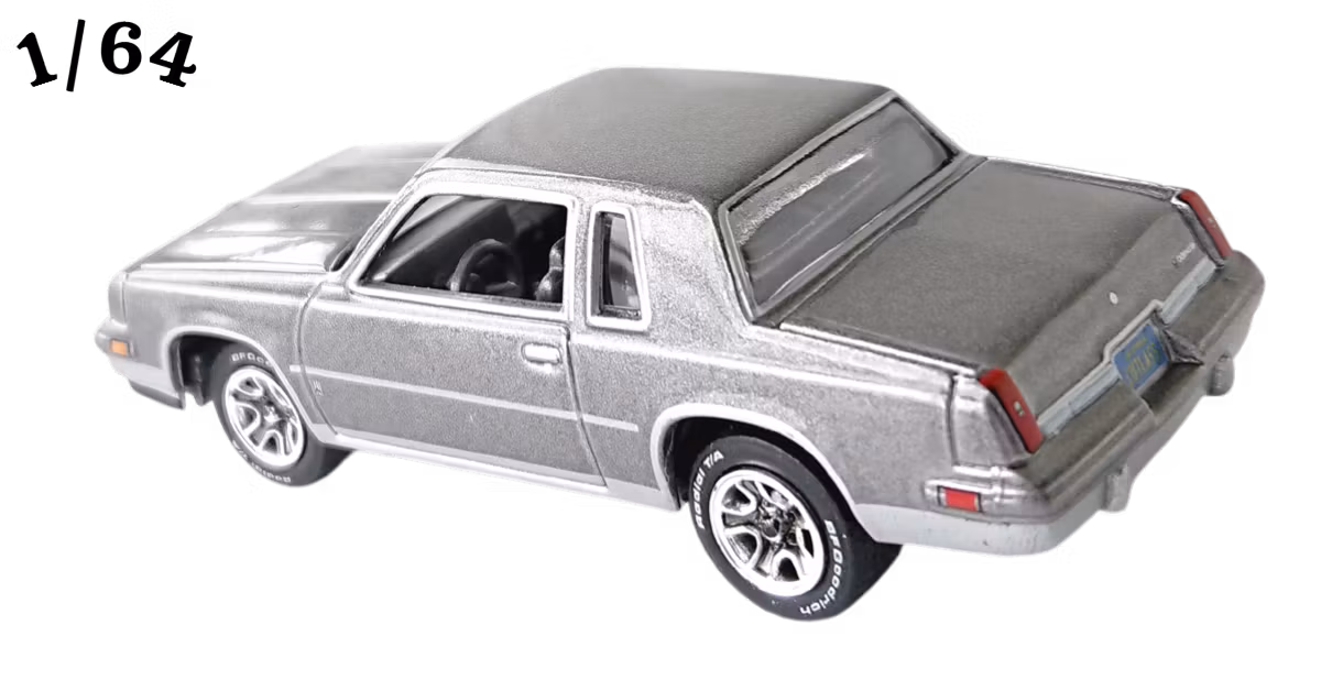 1984 Oldsmobile Cutlass Grå Johnny Lightning