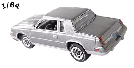 1984 Oldsmobile Cutlass Grå Johnny Lightning