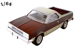 1984 Chevrolet El Camino Rosewood Red Greenlight
