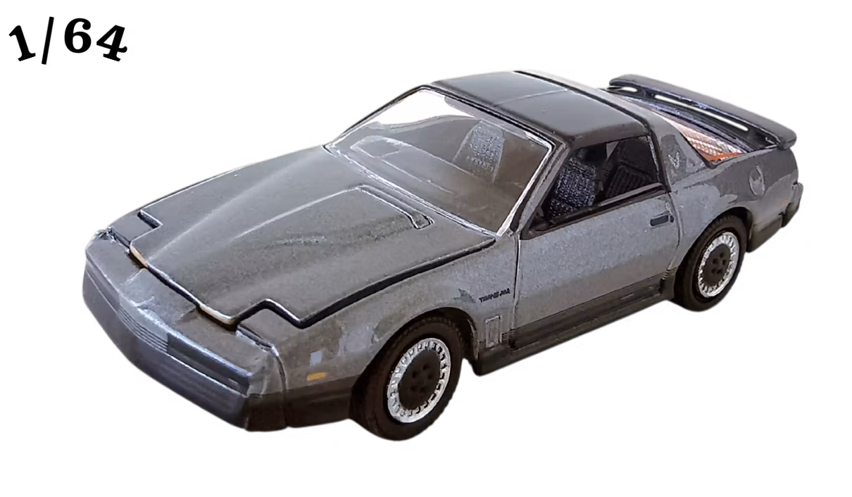 1984 Pontiac Firebird TA Grå Johnny Lightning