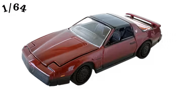 1984 Pontiac Firebird TA Vinröd Johnny Lightning