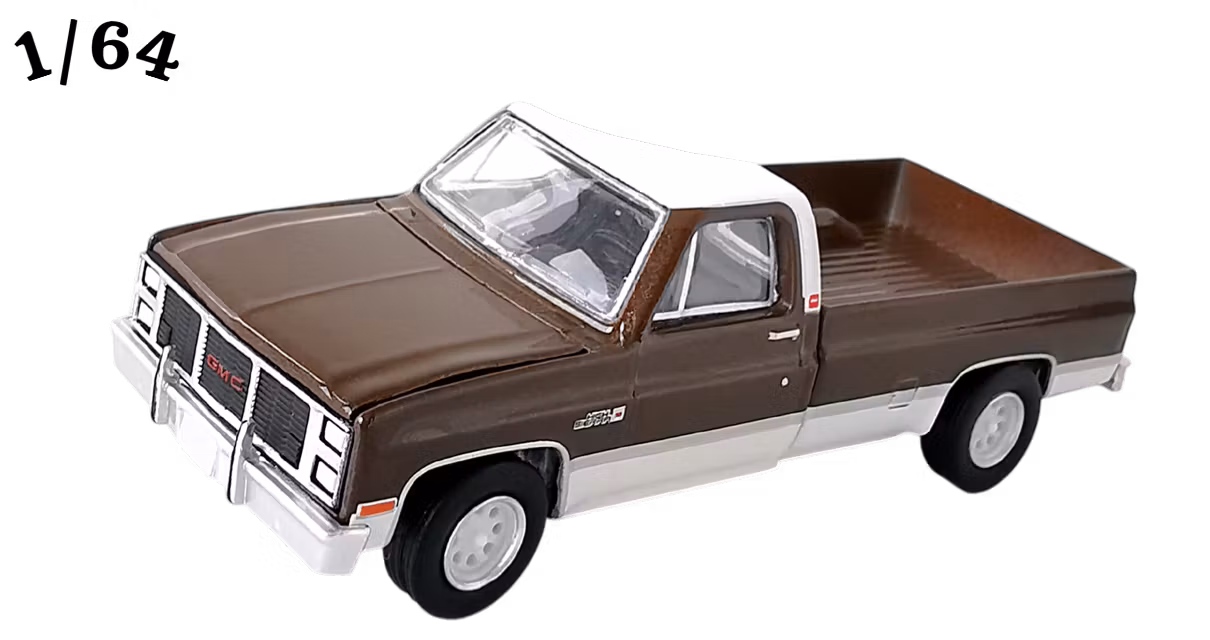 1984 GMC 2500 High Sierra Mörkbrun Greenlight