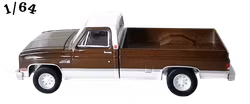 1984 GMC 2500 High Sierra Mörkbrun Greenlight