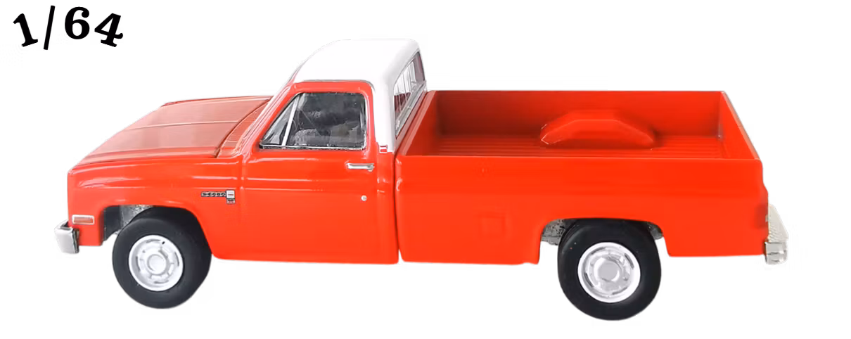 1984 GMC Sierra 2500 Scarlet Red Greenlight