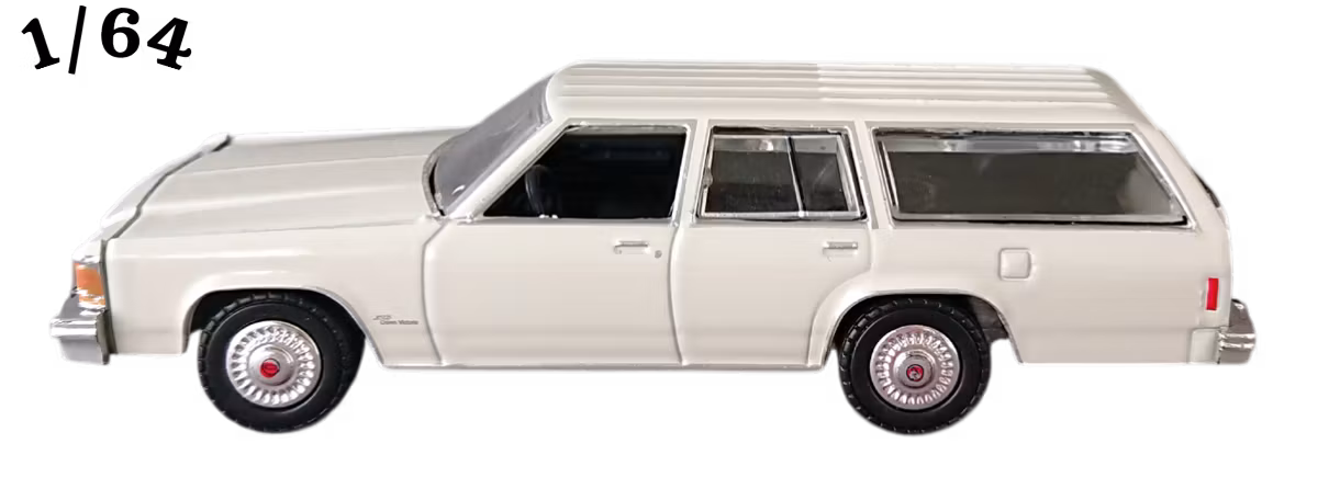 1984 Ford LTD Crown Victoria Wagon Cream White Greenlight