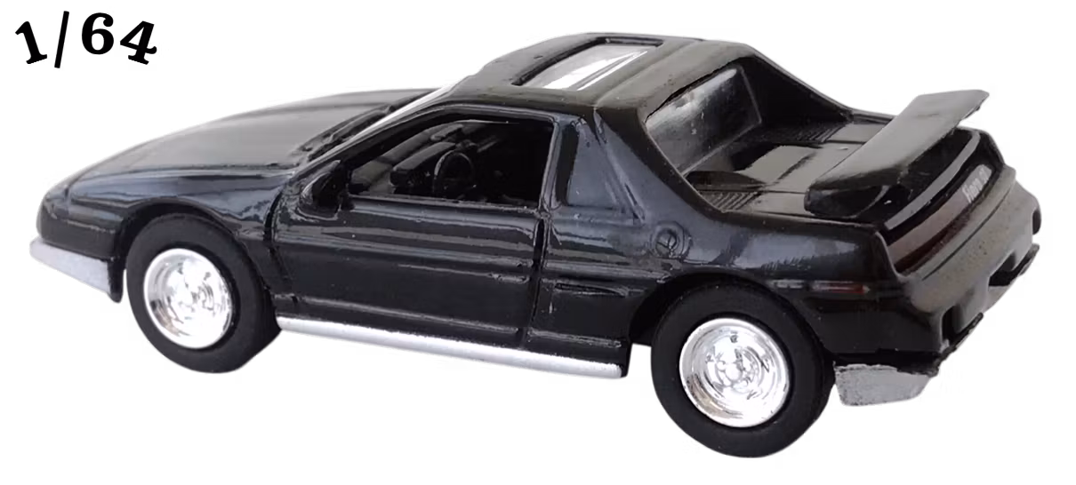 1985 Pontiac Fiero GT Svart Motormax