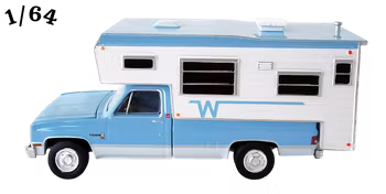 1985 GMC 2500 Sierra Winnebago Camper Dusty Blue Greenlight