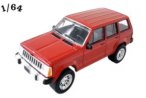 1985 Jeep Cherokee Pioneer Ljusröd Greenlight
