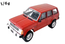 1985 Jeep Cherokee Pioneer Ljusröd Greenlight