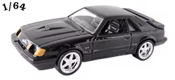 1985 Ford Mustang SVO Svart Auto World