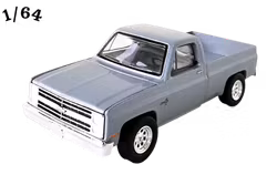 1985 Chevrolet Silverado Stålgrå Greenlight