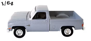 1985 Chevrolet Silverado Stålgrå Greenlight