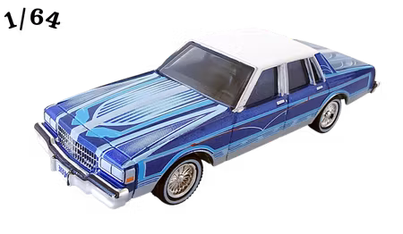 1986 Chevrolet Caprice Mörkblå Greenlight