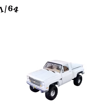 1986 Chevrolet Silverado K10 Stepside Vit Autoworld