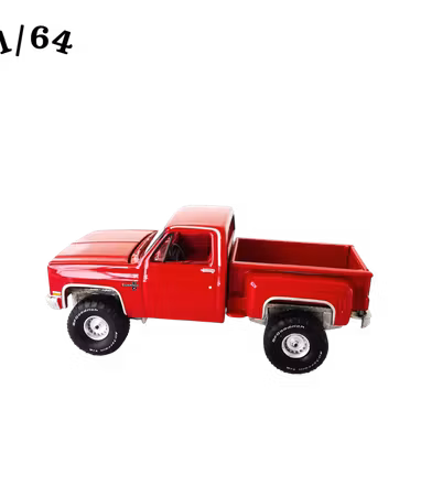 1986 Chevrolet Silverado Stepside K10 Röd Auto World