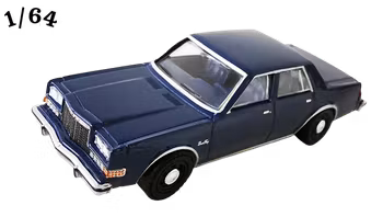 1986 Plymouth Gran Fury Indigoblå