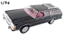 1986 Ford LTD Crown Victoria Wagon Svart Greenlight