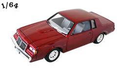 1986 Buick Regal T-Type Vinröd Johnny Lightning