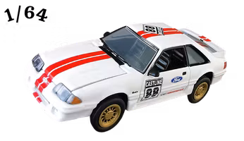 1988 Ford Mustang GT Vit M2 Machines