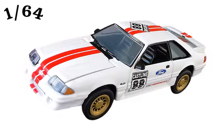 1988 Ford Mustang GT Vit M2 Machines