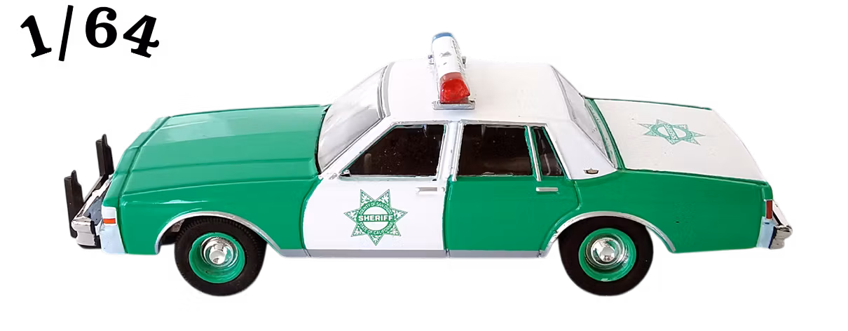 1989 Chevrolet Caprice Jadegrön ''San Diego County Volunteer Sheriff'' Greenlight