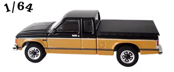 1990 Chevrolet S-10 Svart Butterscotch Greenlight