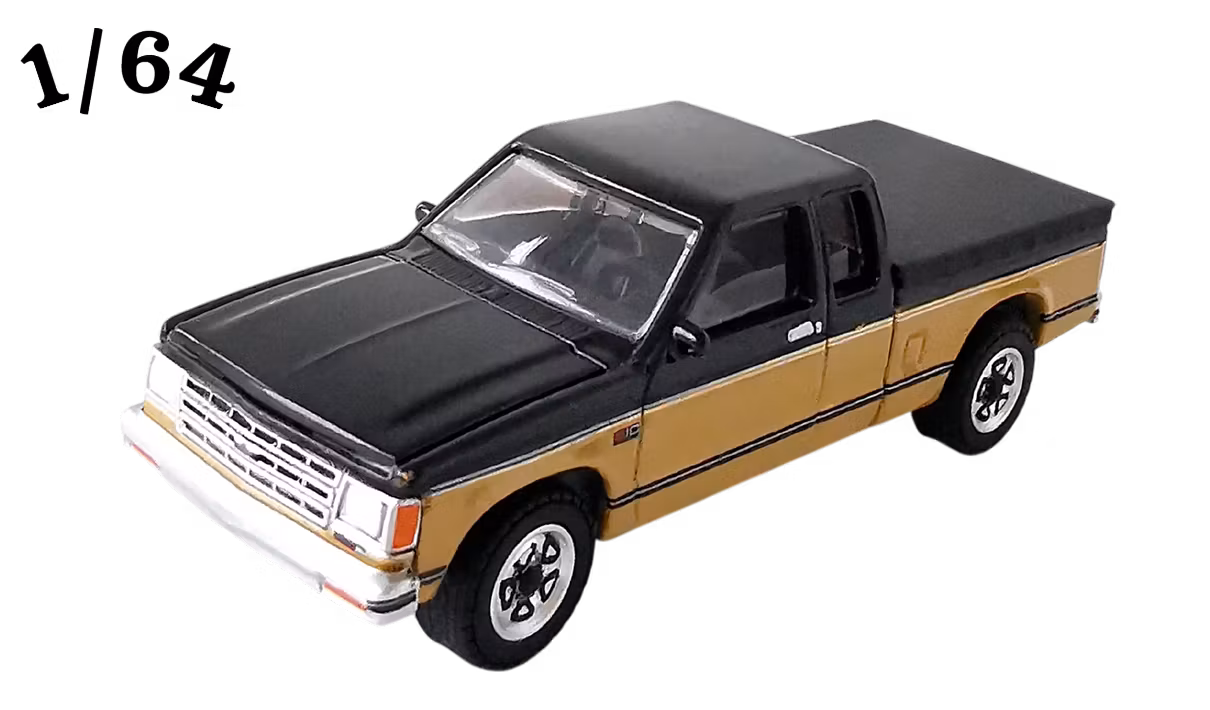 1990 Chevrolet S-10 Svart Butterscotch Greenlight