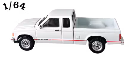 1991 GMC Sonoma ST Vit Greenlight