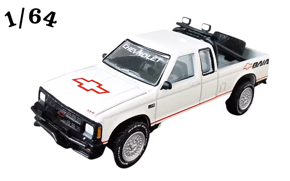 1991 Chevrolet S-10 Baja Vit Greenlight