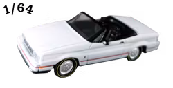 1992 Cadillac Allante Pearl White Johnny Lightning
