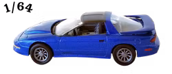 1996 Pontiac Firebird TA WS6 Mörkblå Johnny Lightning