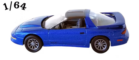 1996 Pontiac Firebird TA WS6 Mörkblå Johnny Lightning