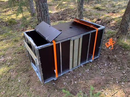 Vildsvinsfälla Enkel