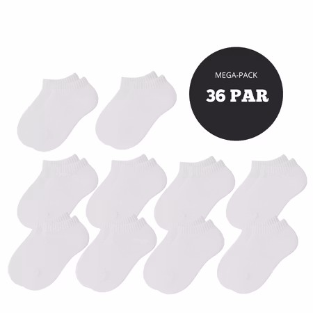 Strumpor Mega-Pack (36 Par Strumpor) - Korta