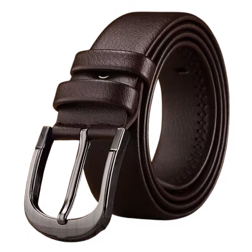 Bälte Läder - Dark Brown