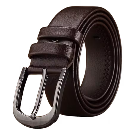 Bälte Läder - Dark Brown