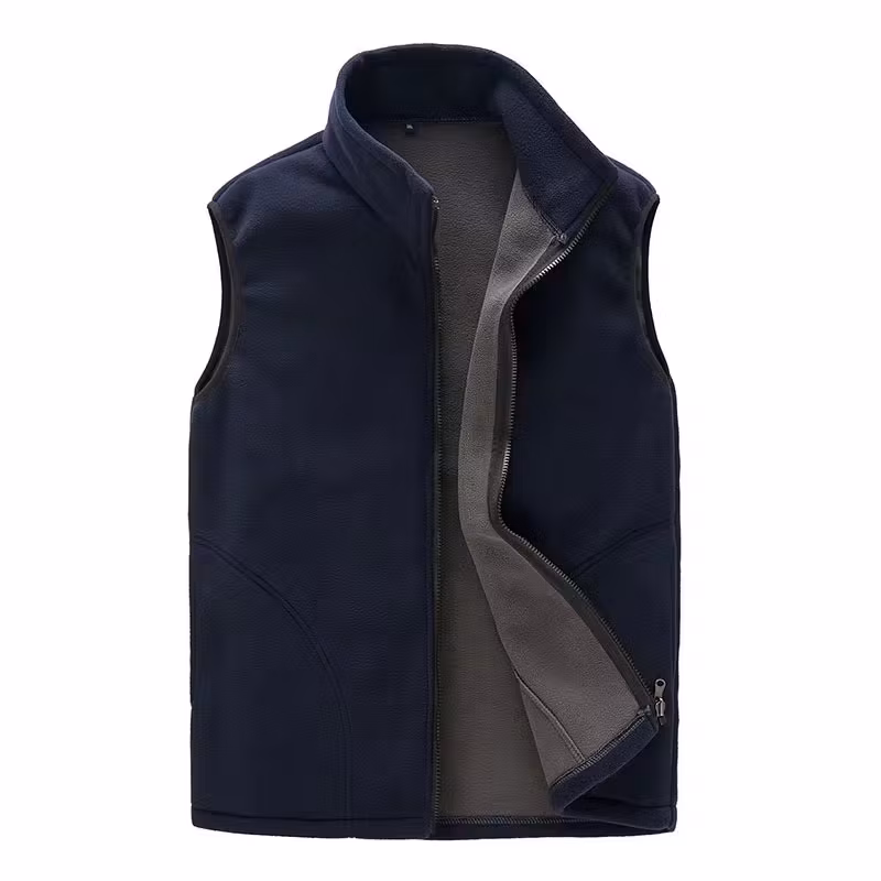 Sofisticato Fleeceväst Navy Blue