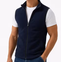 Sofisticato Fleeceväst Navy Blue