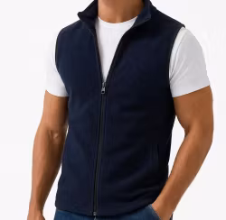 Sofisticato Fleeceväst Navy Blue