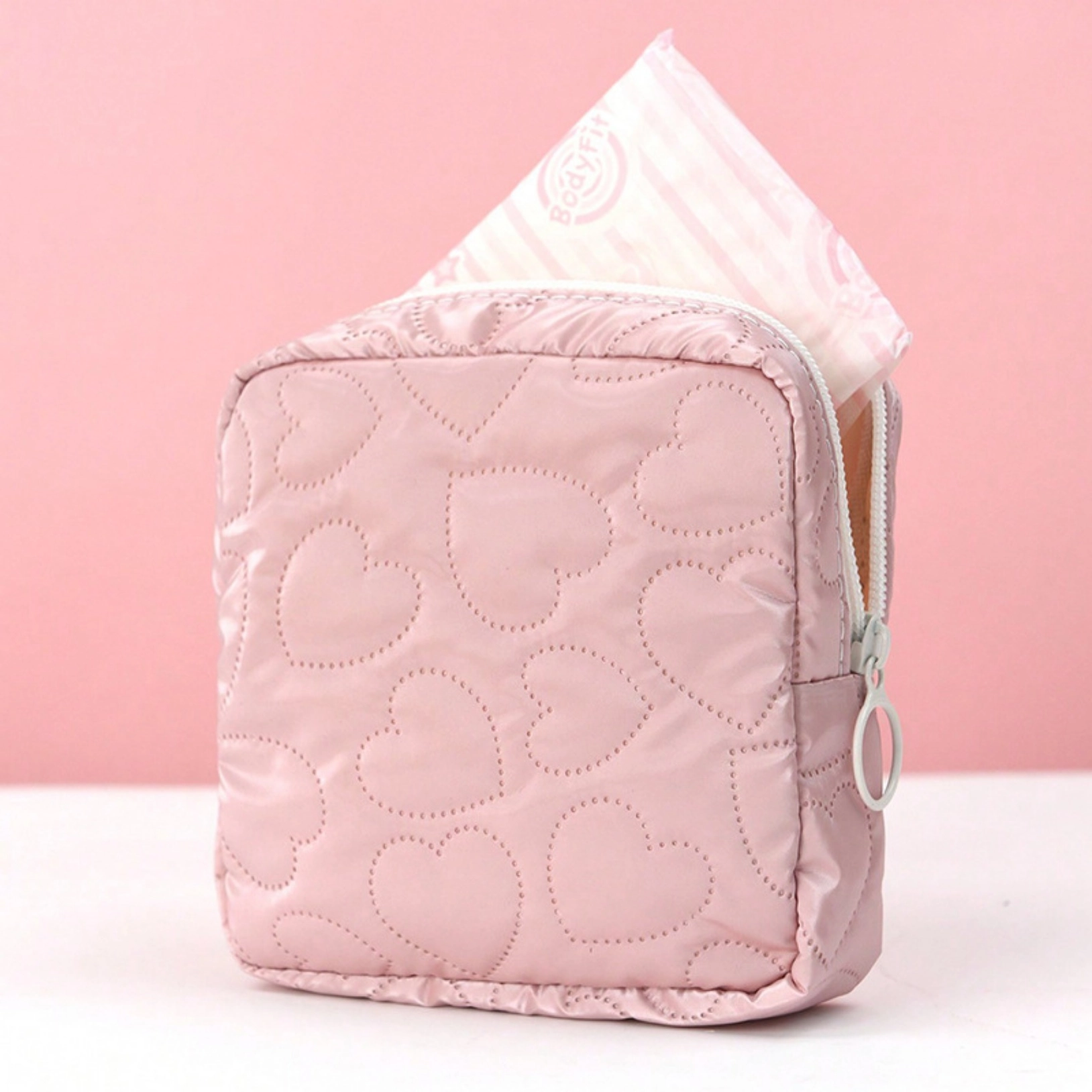 Light Pink Grip Pouch