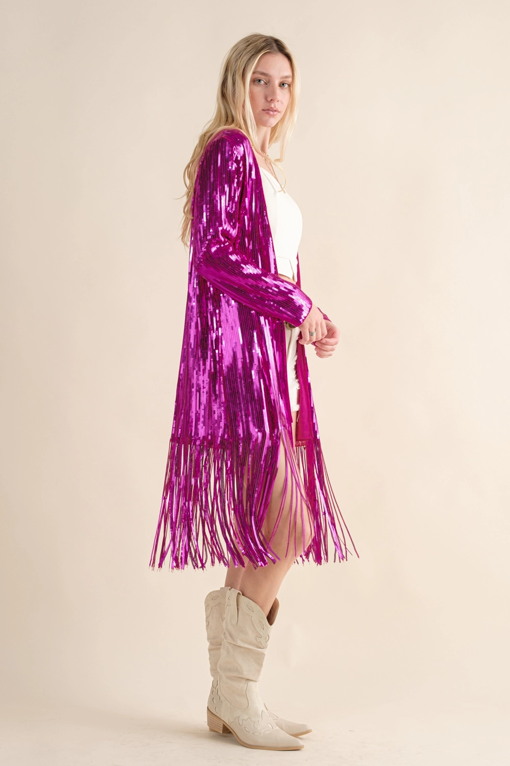Sequin Sparkle Festival Jacket