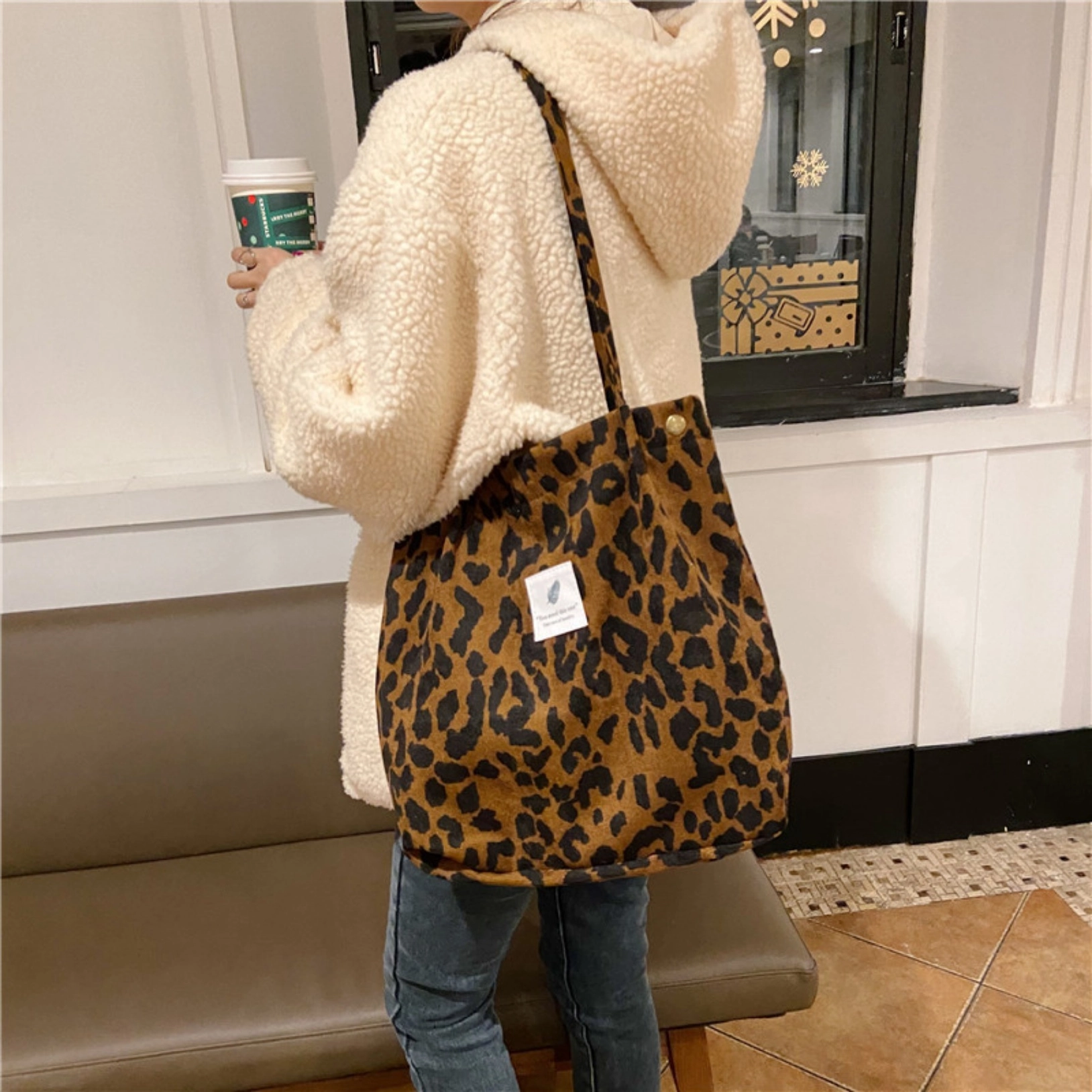 Pole bag Leopard mønster