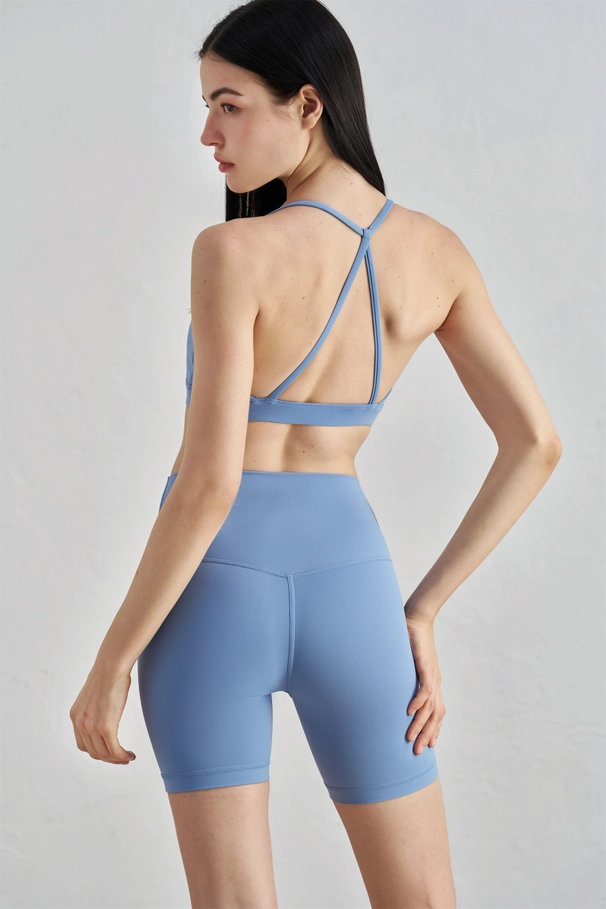 Luna Triangle-Back Sports Bra