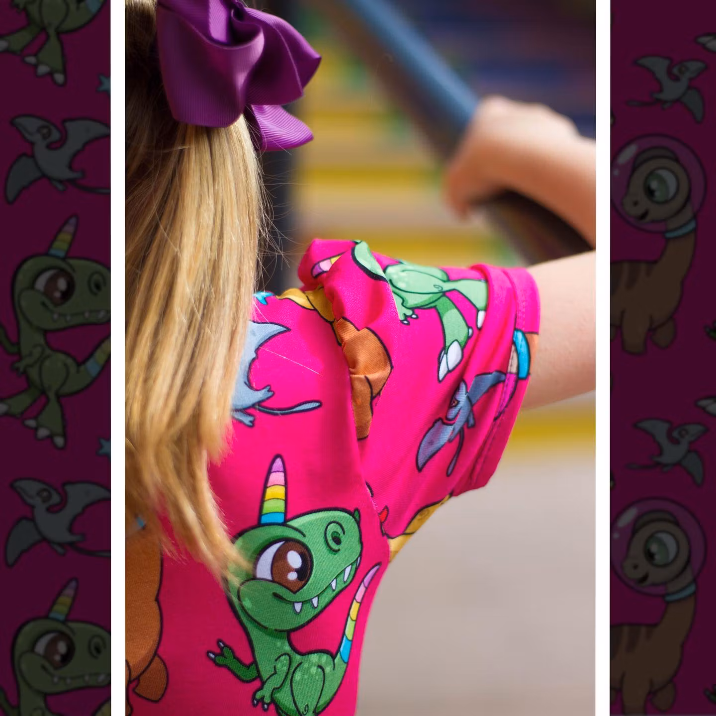 Dino - HotPink - 50cm